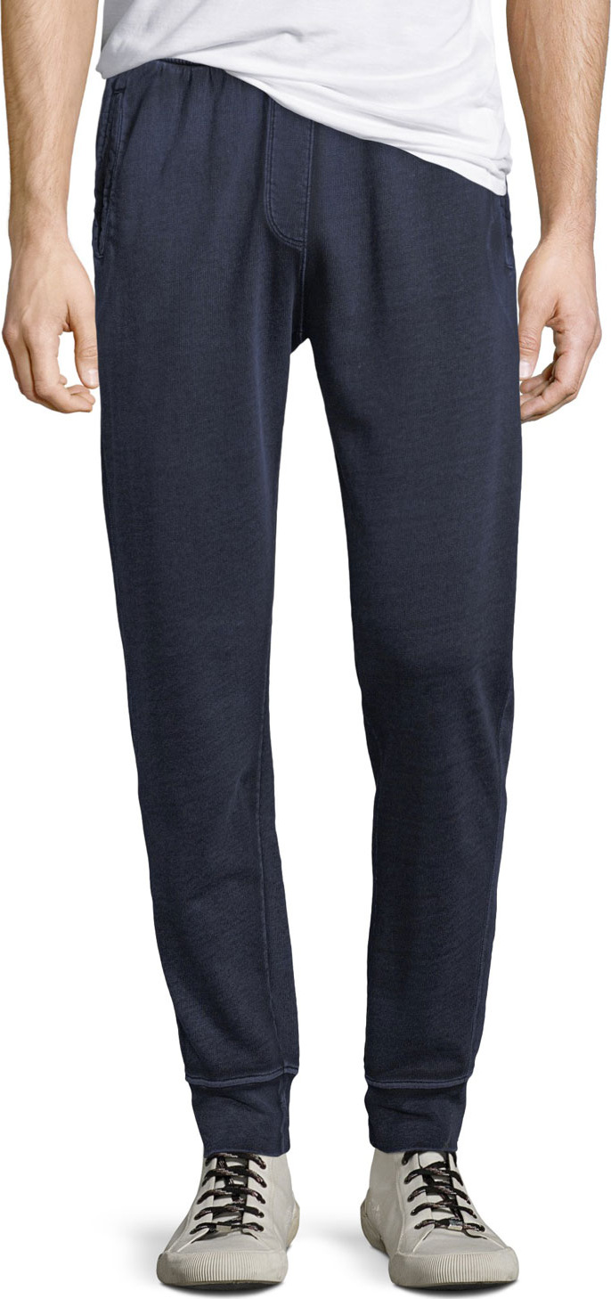 ATM Anthony Thomas Melillo Men's French Terry Cloth Track Pants