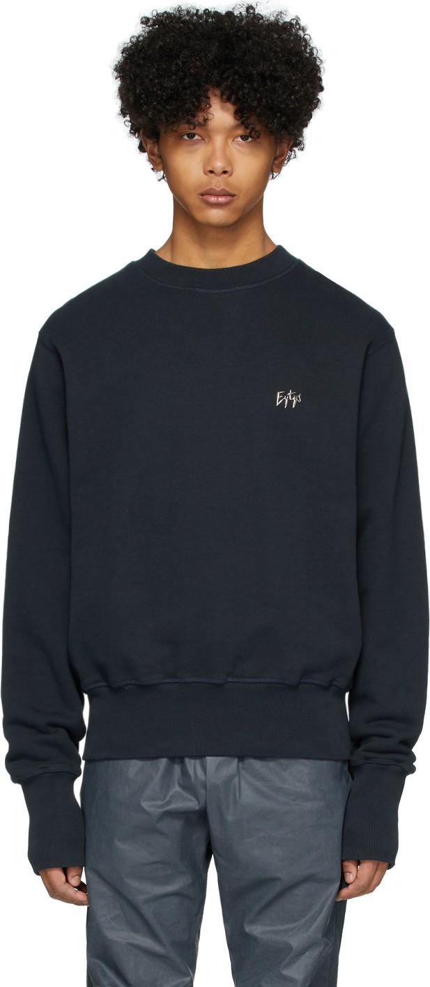 Eytys Navy Lennox Sweatshirt