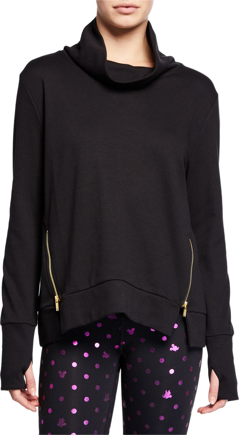 Varley Clement Cowl-Neck Active Sweater