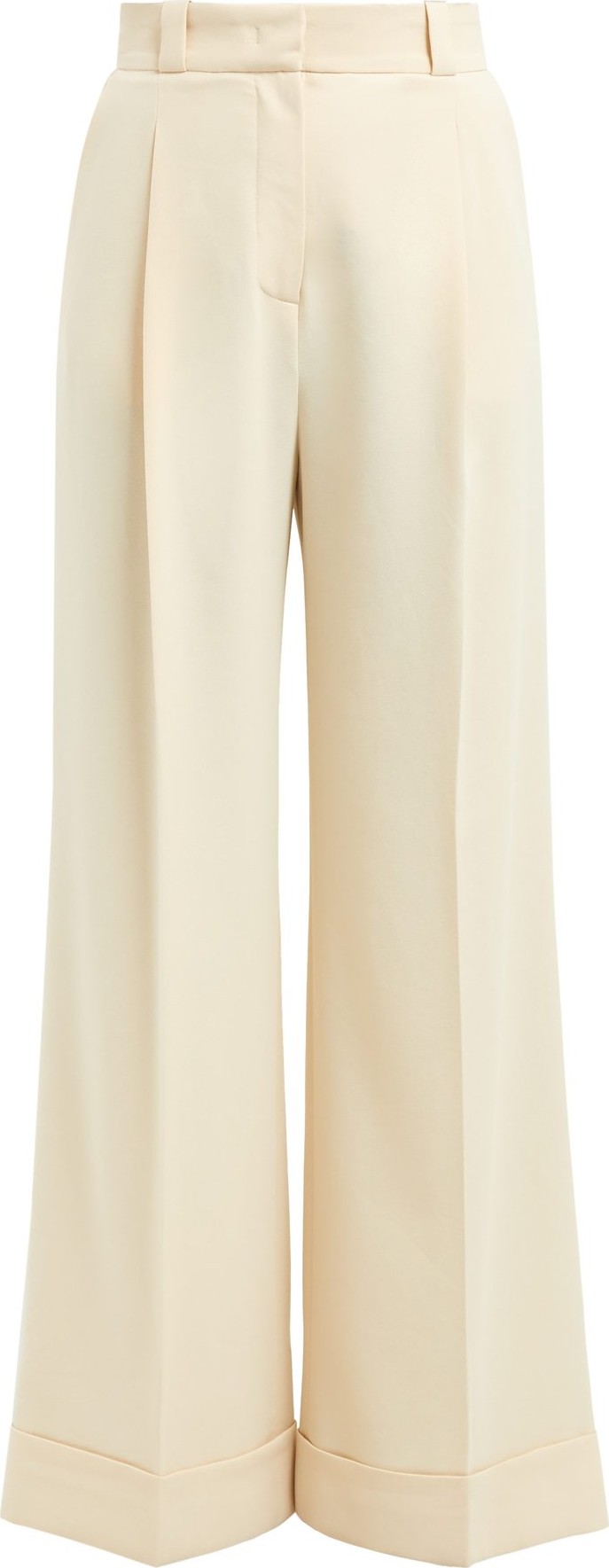 See By Chloé Wide-leg crepe trousers