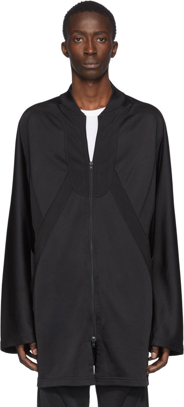 Kiko Kostadinov Black Lasso Zip Jacket