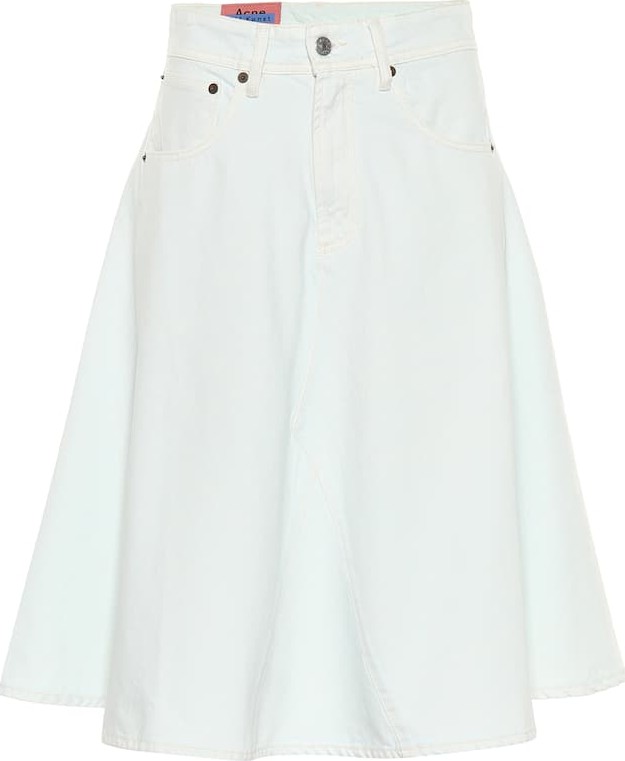 Acne Studios Ilyas denim midi skirt
