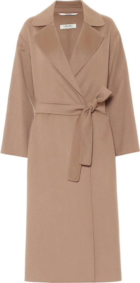 Max Mara Elena belted virgin-wool coat