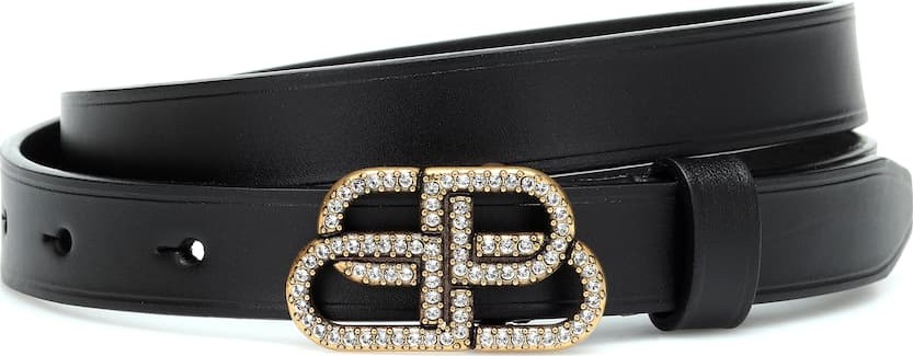 Balenciaga BB embellished belt