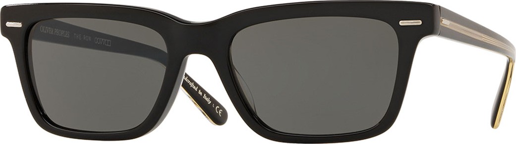 Oliver Peoples BA CC Rectangle Acetate Sunglasses