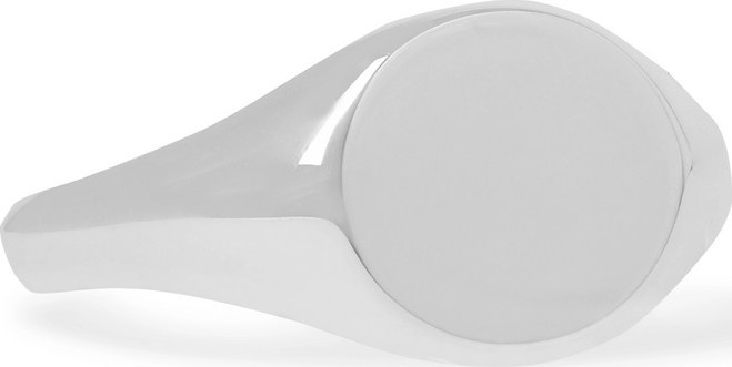 Miansai Sterling Silver Signet Ring