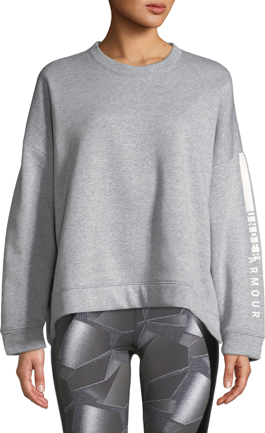 Under Armour Rival Fleece Oversized Crewneck Sweatshirt