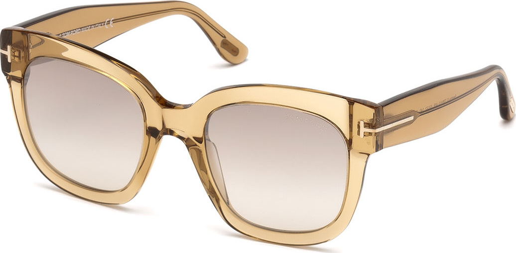 TOM FORD Beatrix Square Plastic Sunglasses
