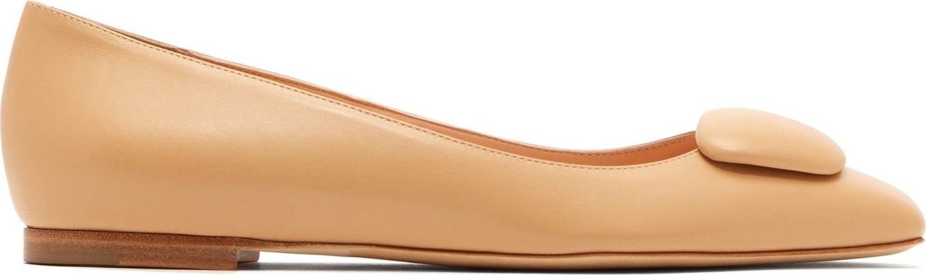 Rupert Sanderson Pirouette leather ballet flats