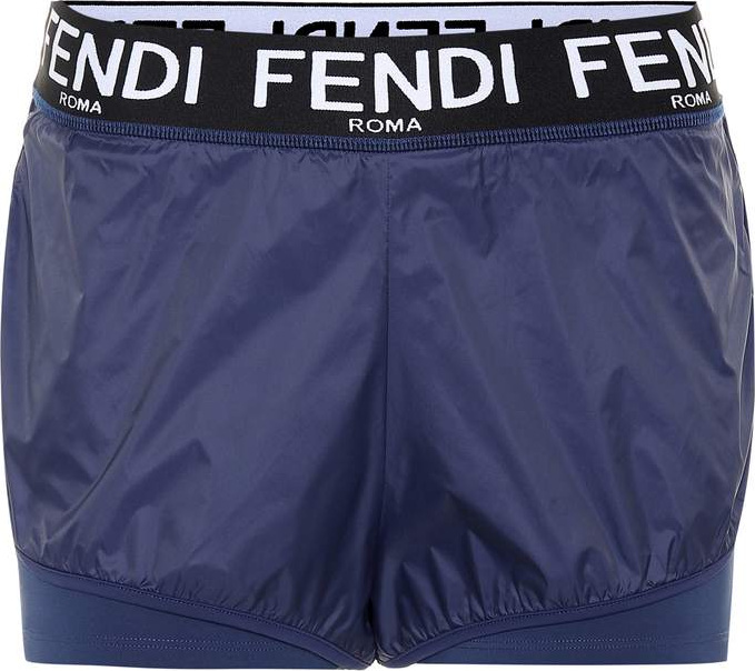 Fendi Logo shorts