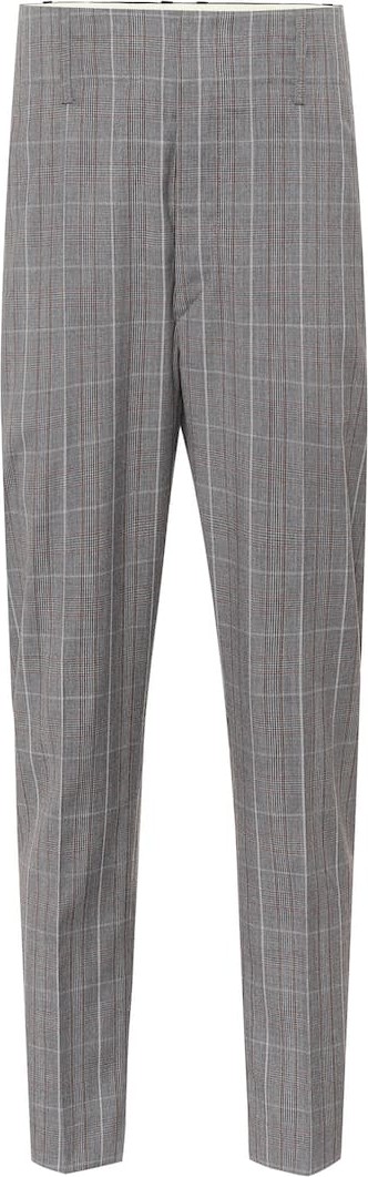 Isabel Marant Etoile Noah checked virgin wool pants