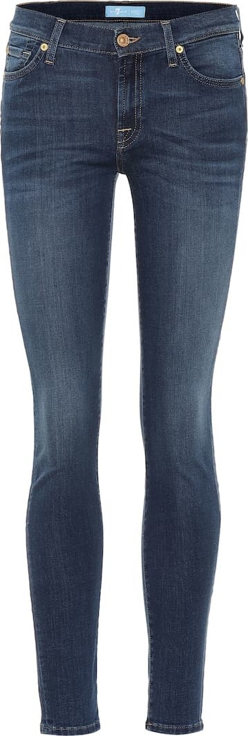 7 For All Mankind The Skinny B(AIR) mid-rise jeans