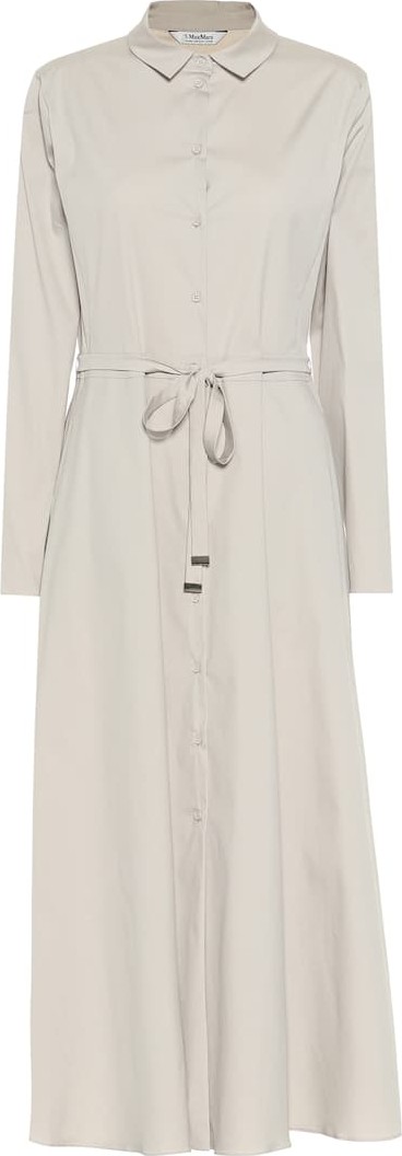 Max Mara Vernice cotton blend maxi dress