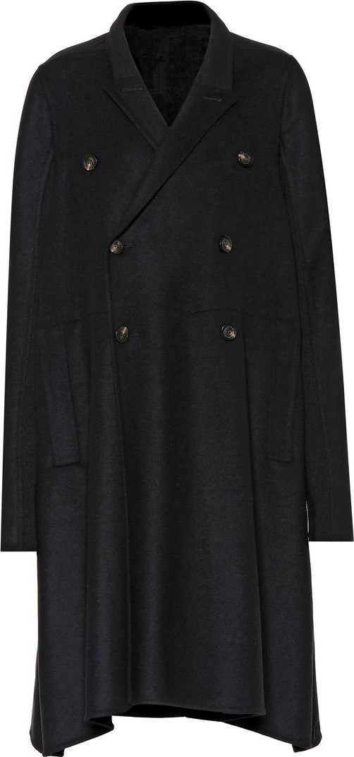 Rick Owens Wool-blend coat