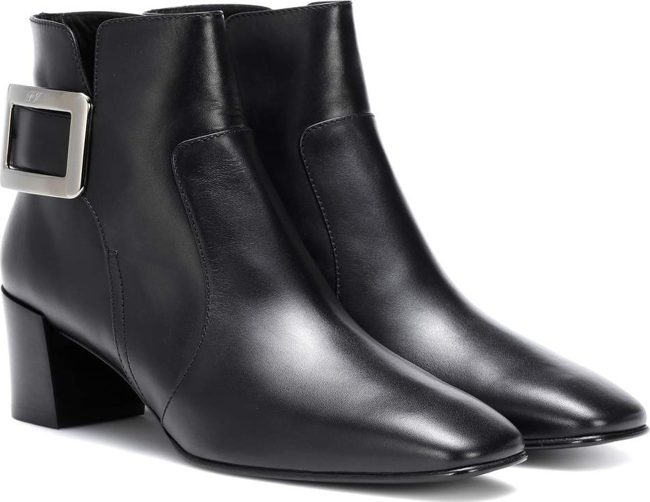 Roger Vivier Leather ankle boots