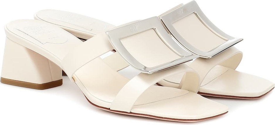 Roger Vivier Bikiviv' 45 leather sandals
