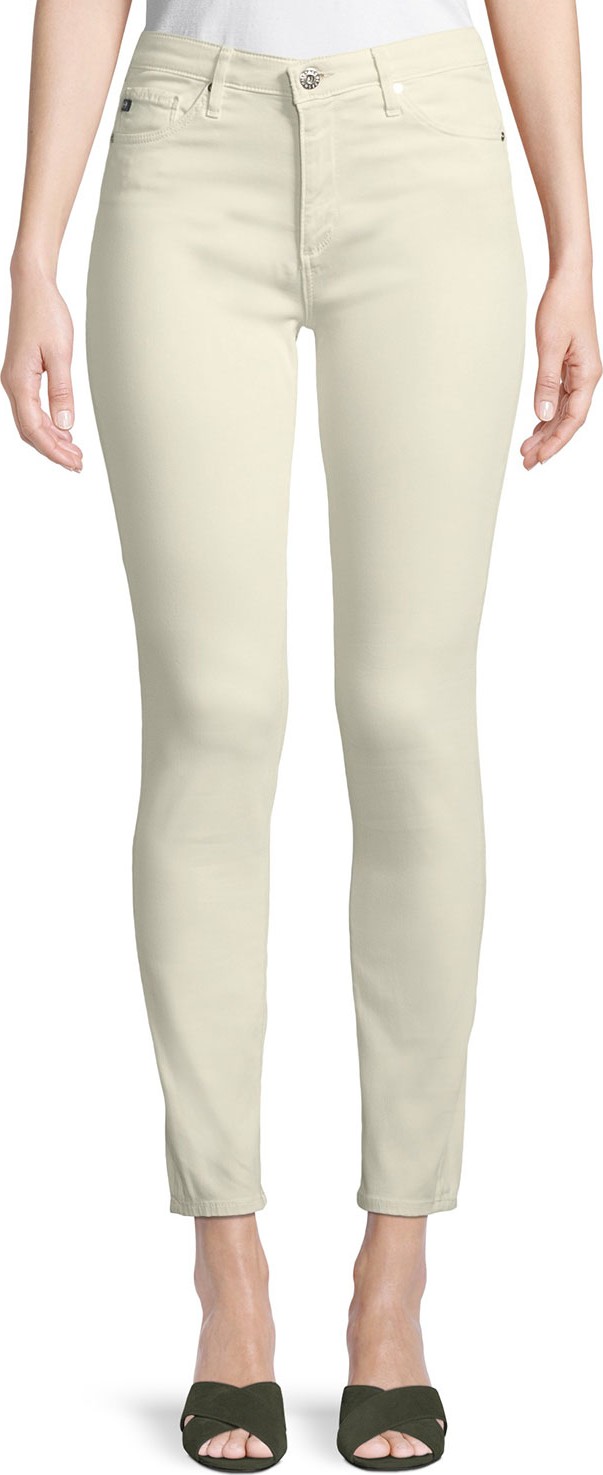 AG Jeans Prima Mid-Rise Cigarette Jeans