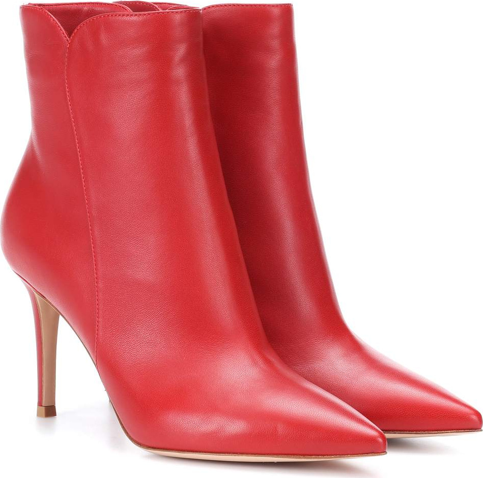Gianvito Rossi Leather ankle boots