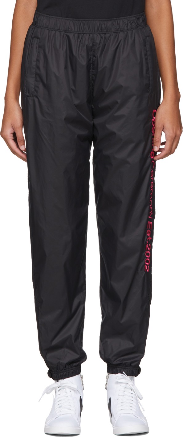 Opening Ceremony SSENSE Exclusive Black Nylon Track Pants
