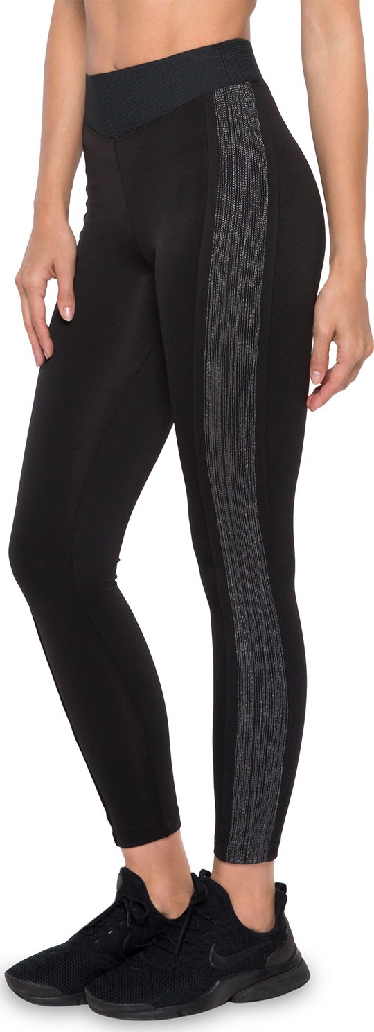 KORAL Byline High-Rise Metallic Scuba Leggings