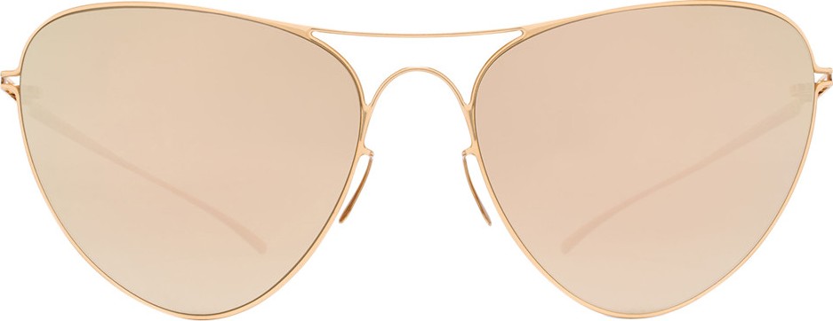 Mykita Mykita x Maison Margiela champagne gold sunglasses
