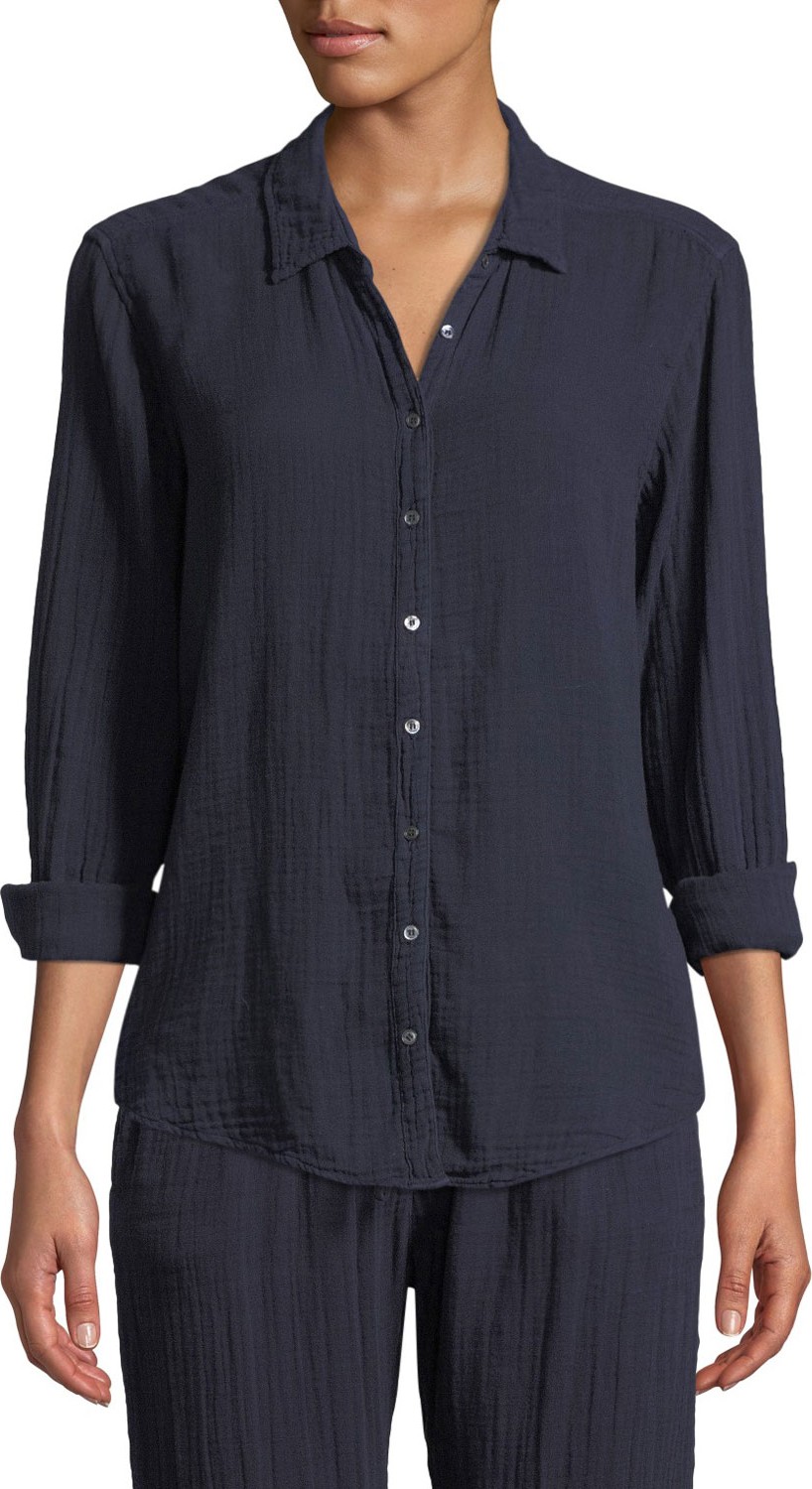 Xirena Scout Cotton Lounge Shirt