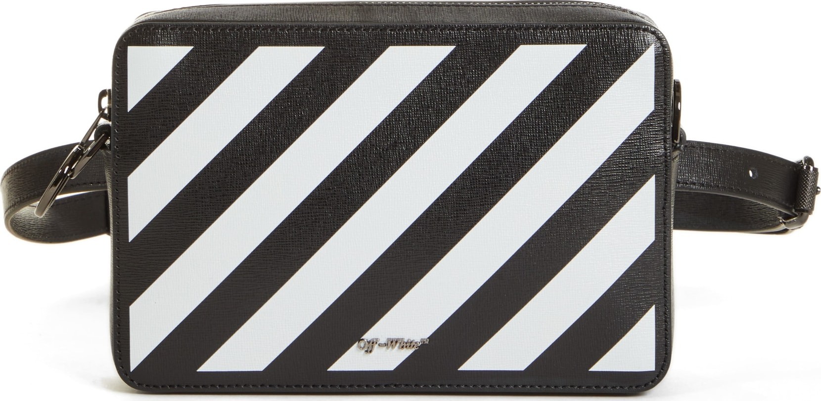 Off White Diagonal Fanny Pack