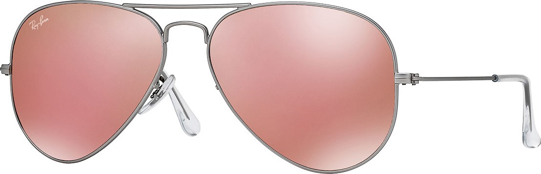 Ray Ban Standard Mirrored Aviator Sunglasses