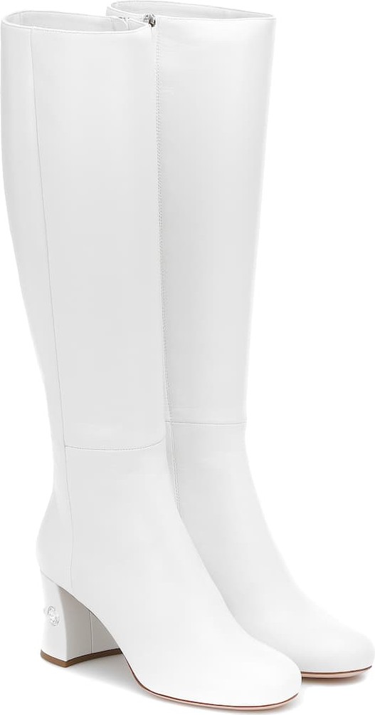 Miu Miu Embellished leather boots