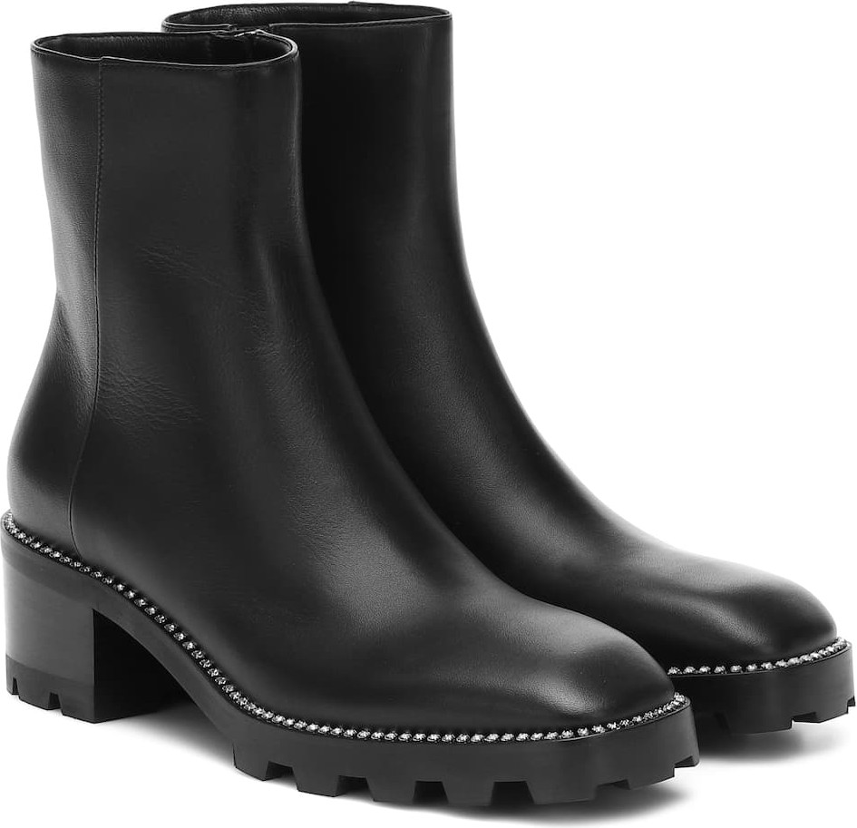 Jimmy Choo Maya 35 leather ankle boots