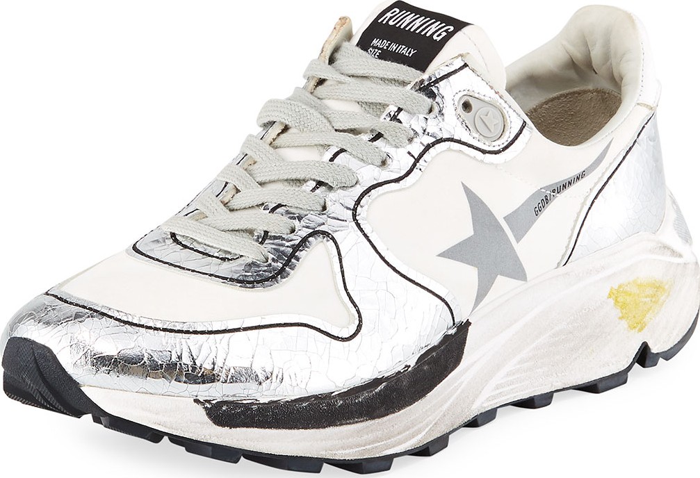 Golden Goose Deluxe Brand Running Mixed Media Sneakers