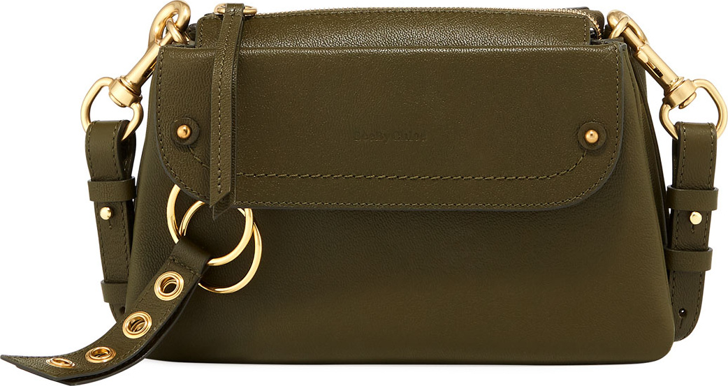 See By Chloé Phil Pebbled Leather Shoulder Bag