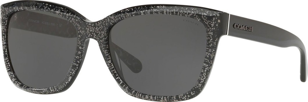 COACH Square Glitter Acetate Sunglasses