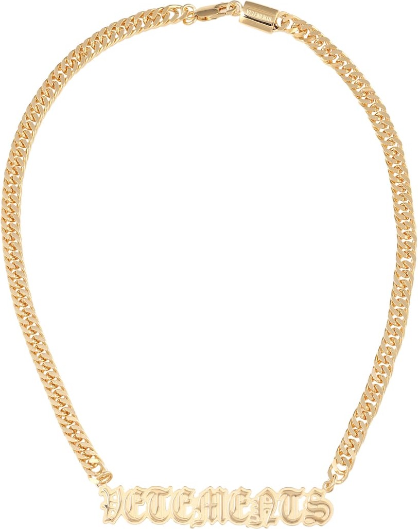 Vetements Logo necklace