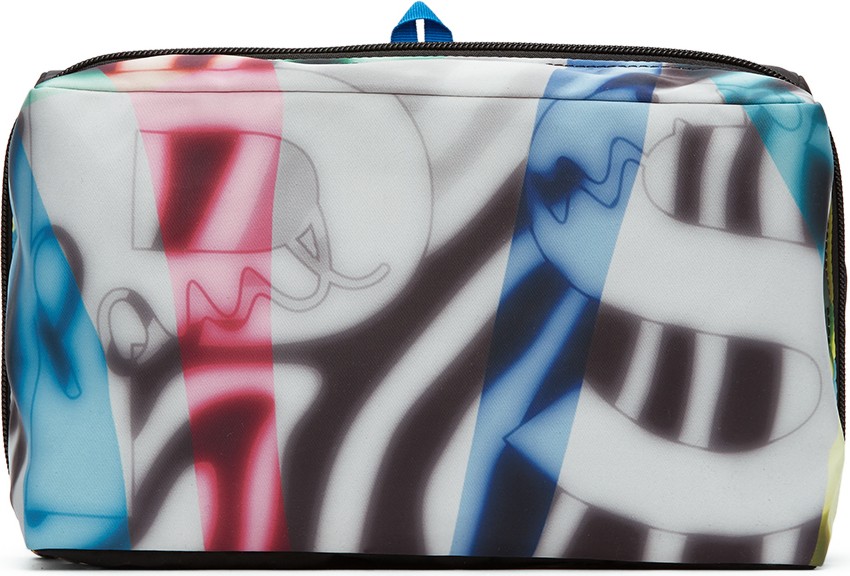Ps By Paul Smith Black PS Graffiti Wash Bag