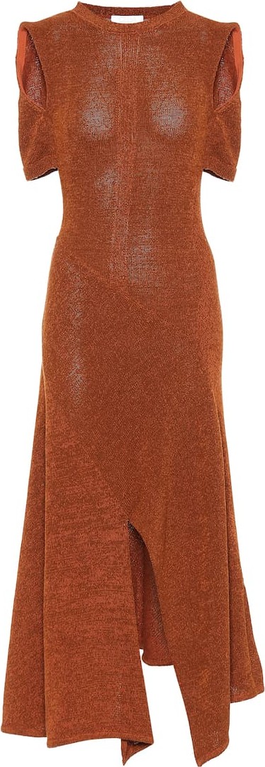 Chloe Cotton-blend knit maxi dress