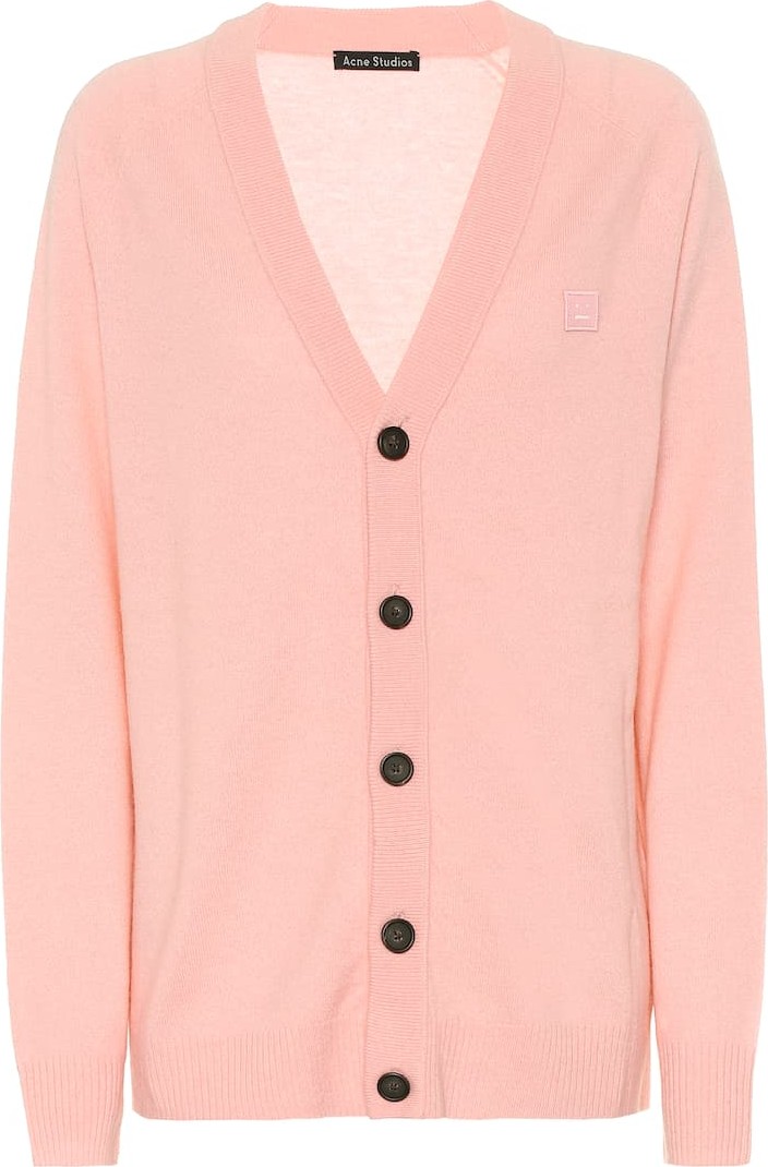 Acne Studios Face wool cardigan