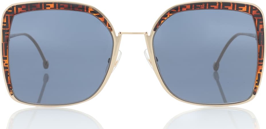 Fendi FF square sunglasses