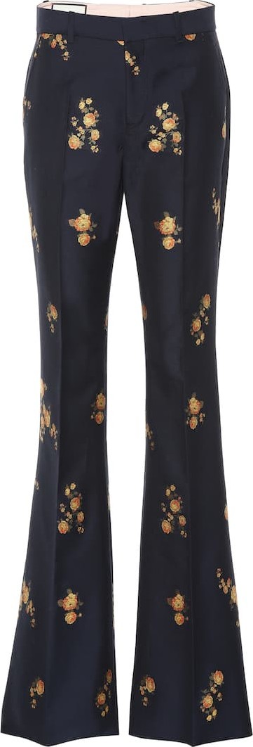 Gucci Floral fil coupé pants