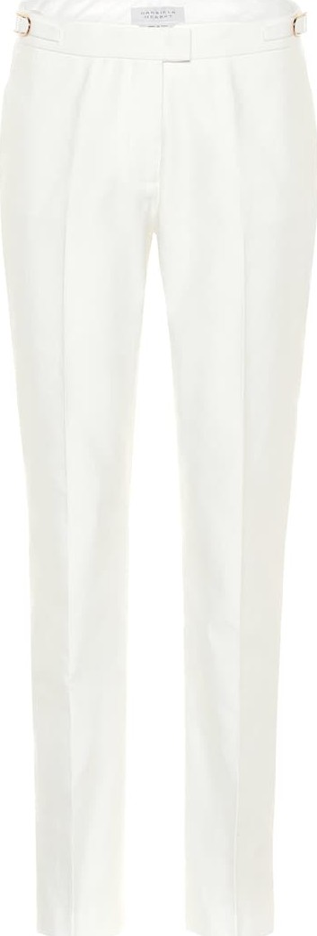 Gabriela Hearst Armon mid-rise slim cotton pants