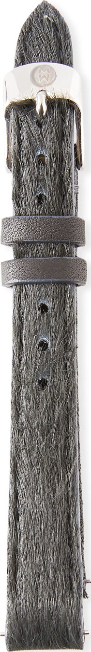 MICHELE 12mm Calf Hair Watch Strap