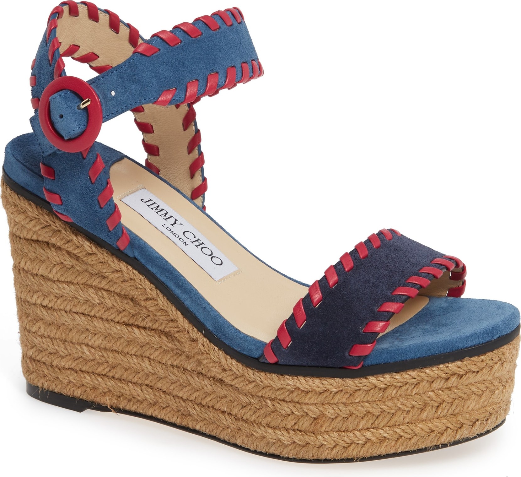 Jimmy Choo Abigail Whipstitch Wedge