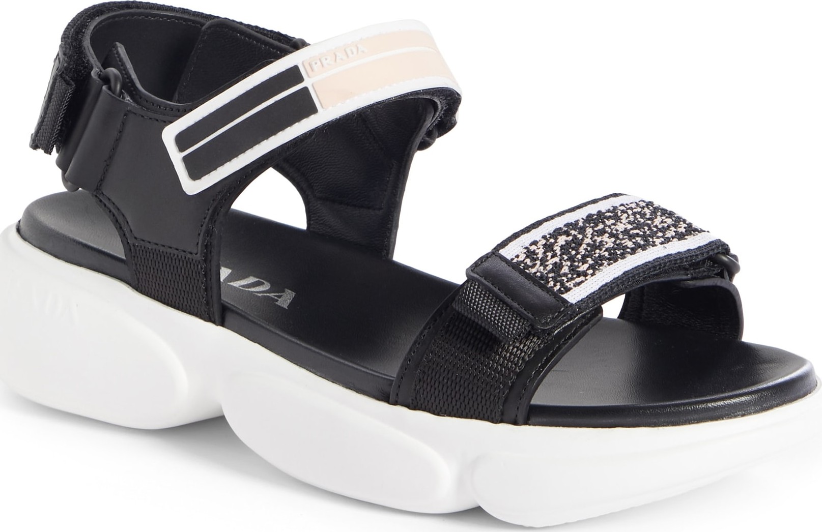 Prada Logo Sport Sandal