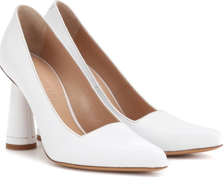 Jacquemus Les Chaussures Leon leather pumps