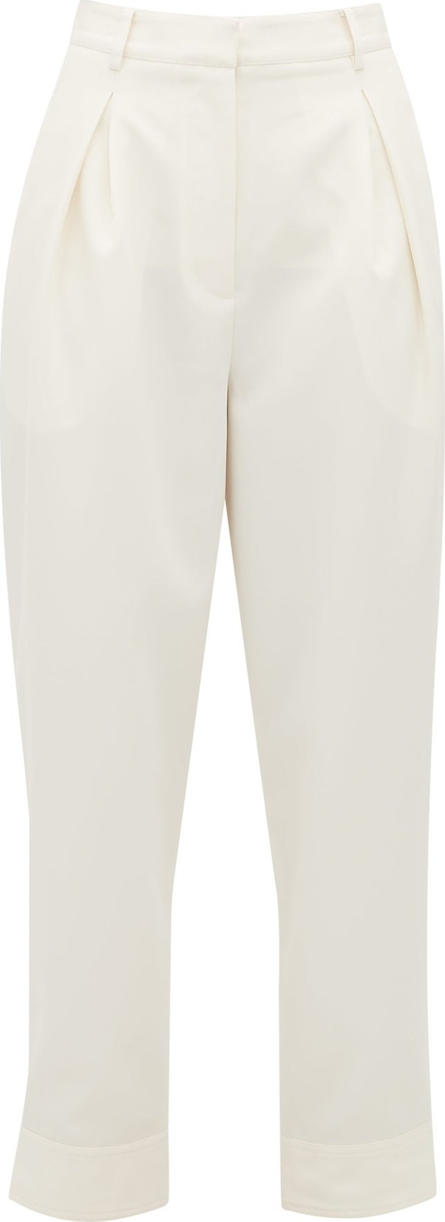 Tibi Press-stud cuff tailored trousers