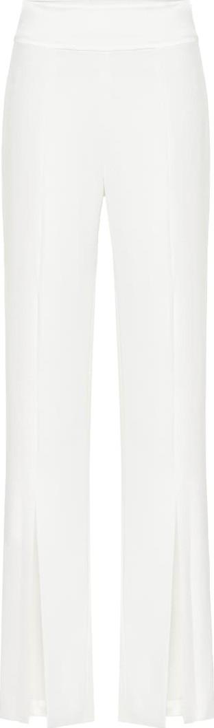 Jonathan Simkhai Signature slit-front crêpe pants