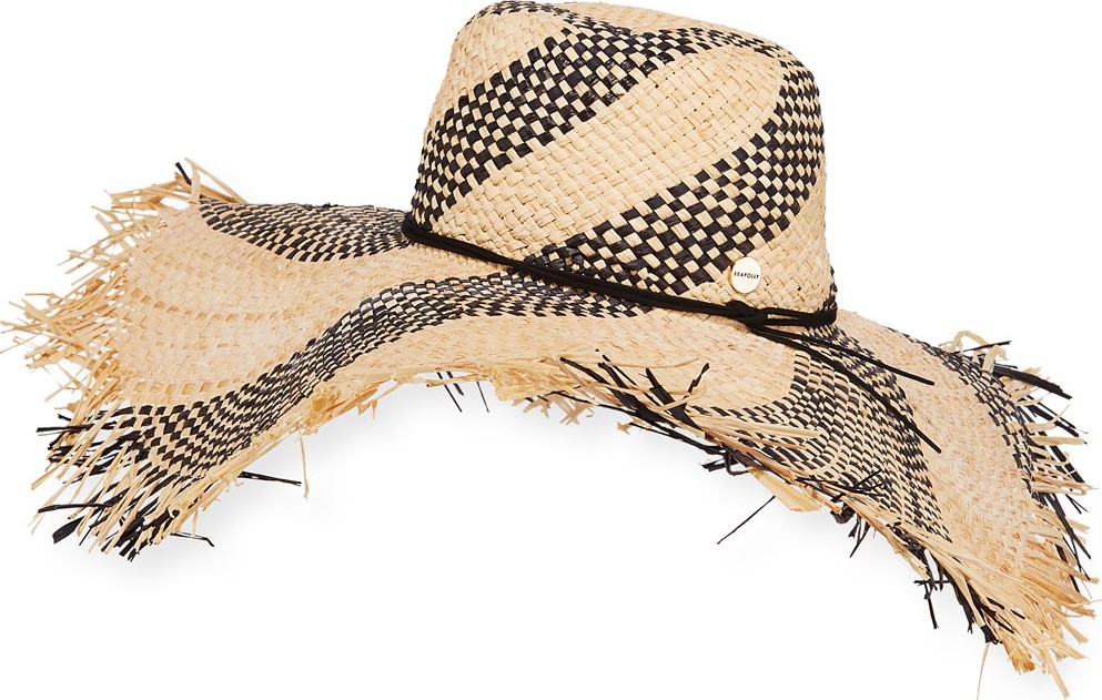 Seafolly Shady Lady Wide-Brim Floppy Beach Hat