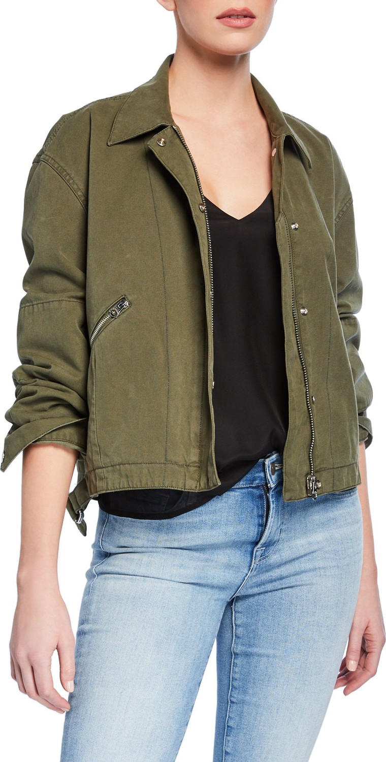 Rag & Bone Fleet Cotton Military Jacket