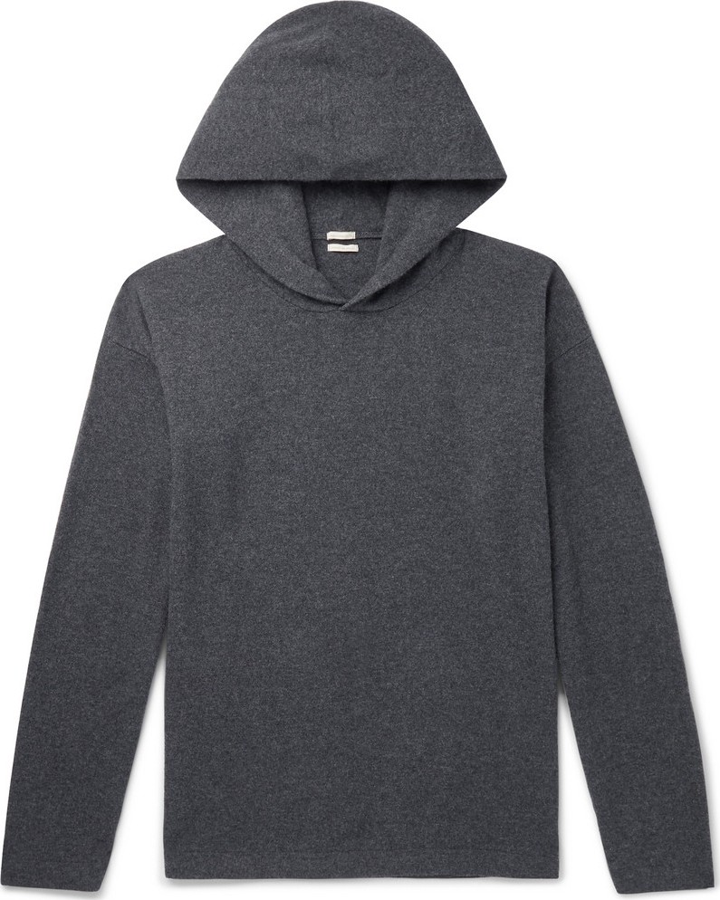 Massimo Alba Mélange Wool and Cashmere-Blend Hoodie