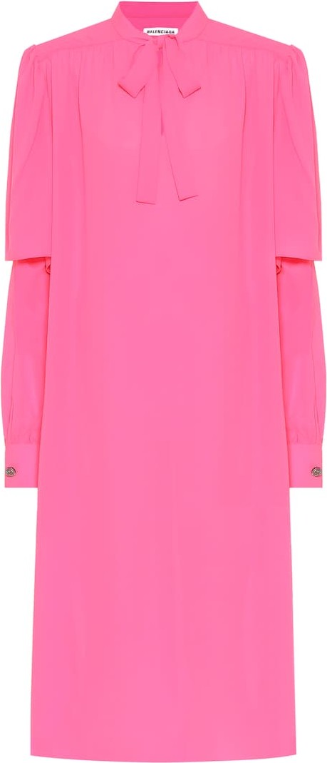 Balenciaga Crêpe midi dress